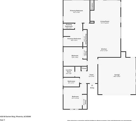 2nd image of 3430 W Darien Way