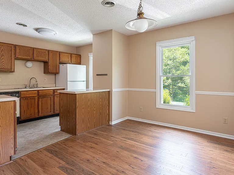 Dining room towards kitchen
