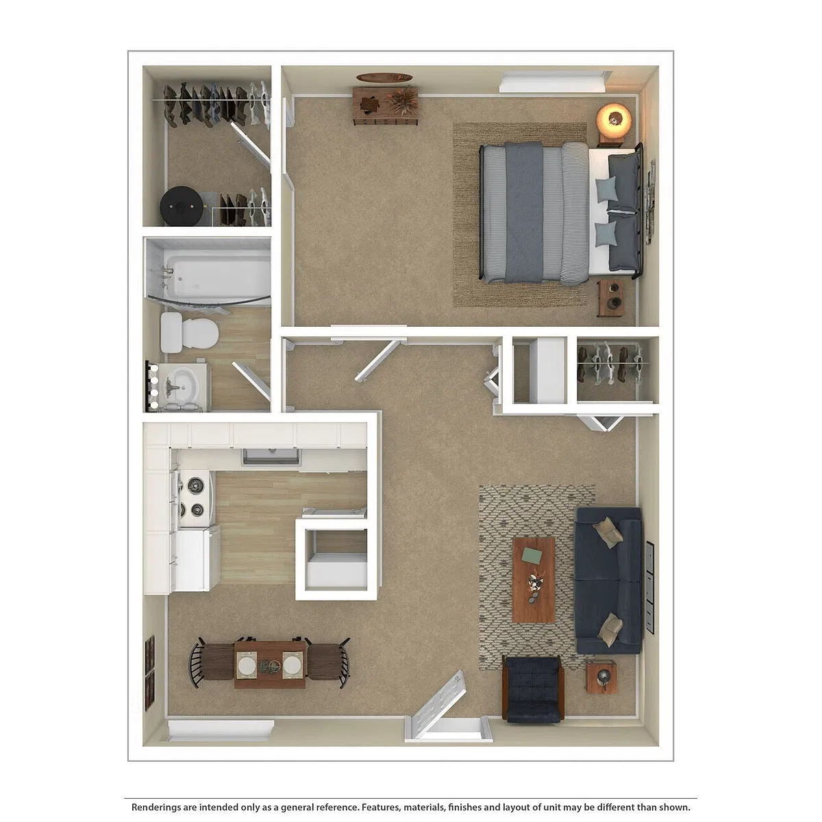 Floor plan 1X1