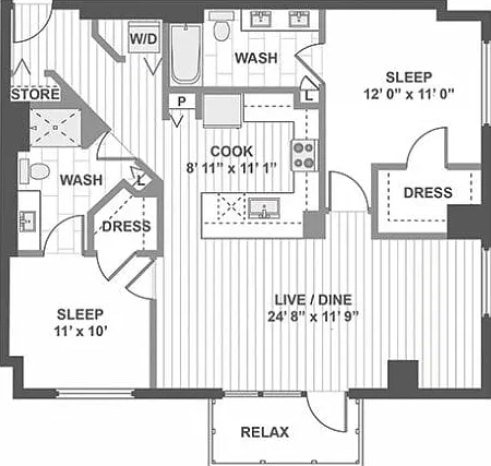 850 S Clark St #302 — Photo 1