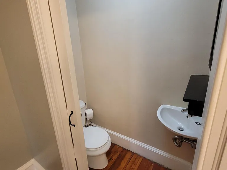 Ground floor half bath