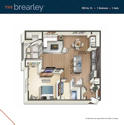 Floor plan The Brearley