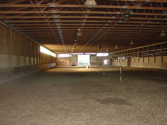 Inside of Barn