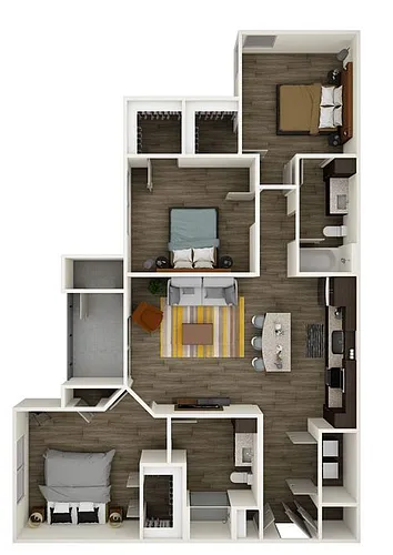 Floor plan Van Gogh