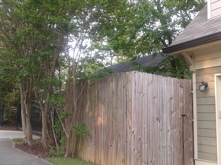 Fenced Back of House