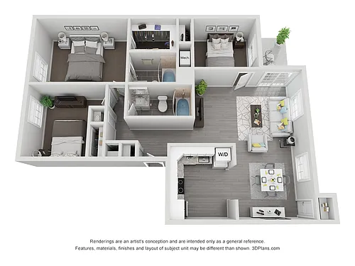 Floor plan The Centennial
