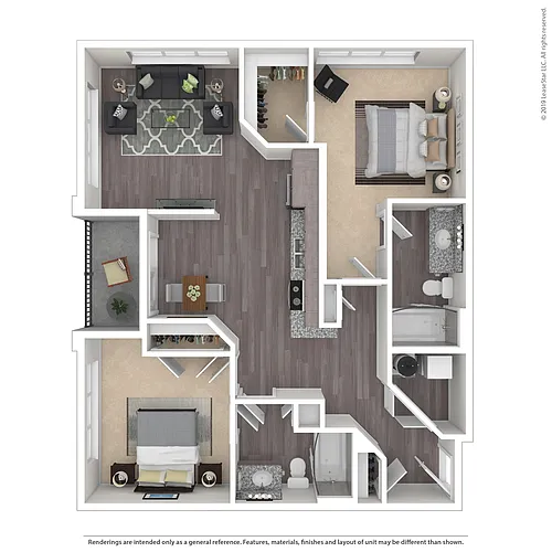 Floor plan B1-1