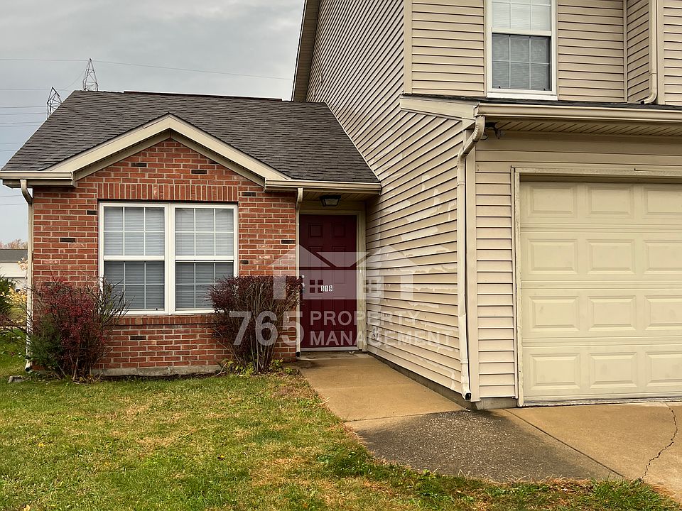 Front of townhome