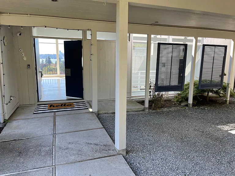 Front entrance