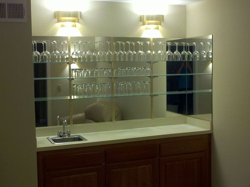 Wet Bar in Den