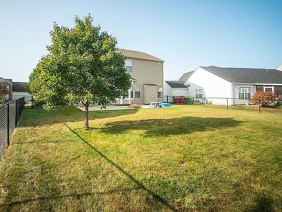 Fenced yard
