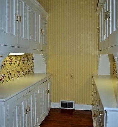 Quaint and bright butler pantry