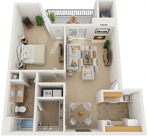 Floor plan Stanford