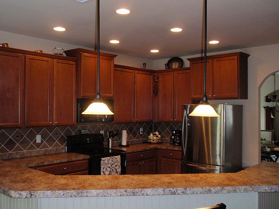 kitchen from living room
