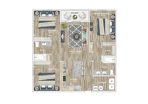 Floor plan C1