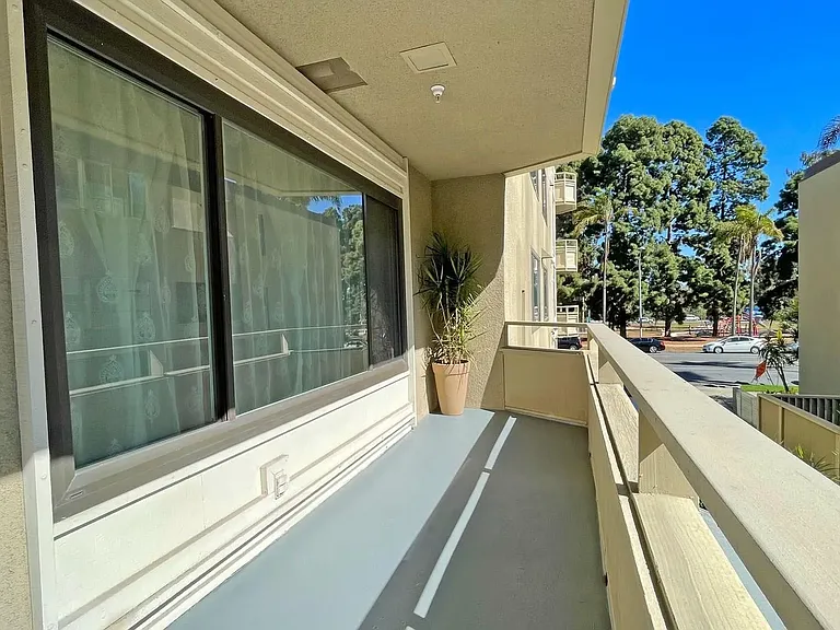 Private balcony with Balboa Park View