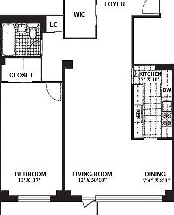 2nd image of 392 Central Park W APT 19J