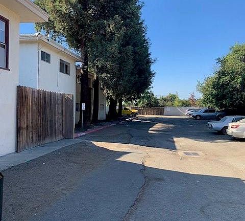 Parking Area with Lots of Trees