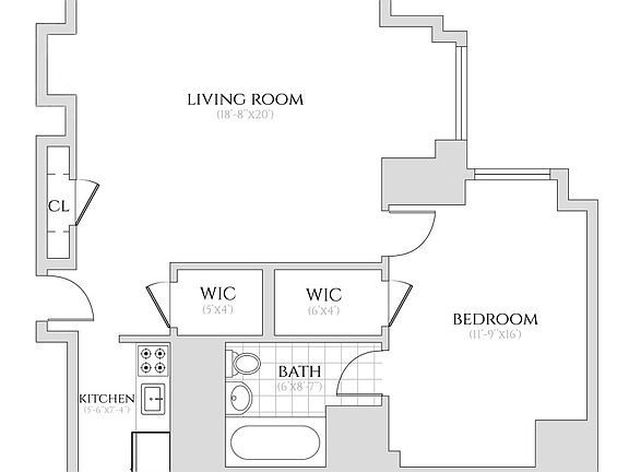 2nd image of 160 W 71st St APT 3E