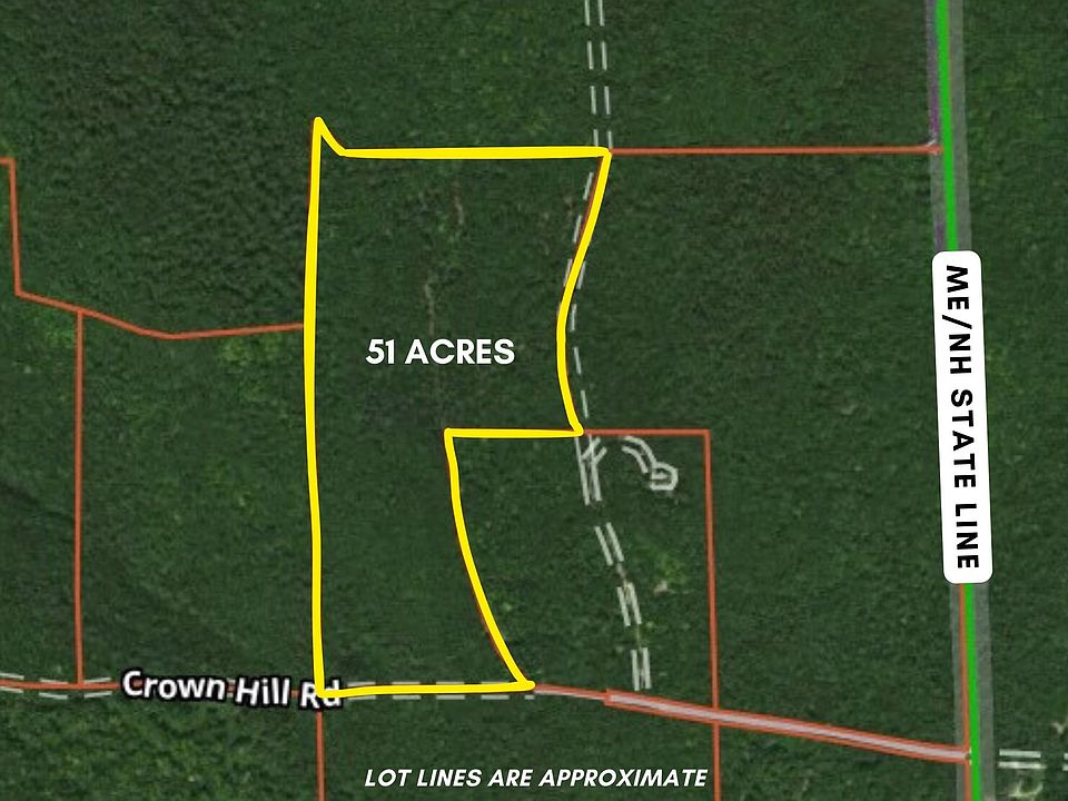 Map 295 Lot 3 Crown Hill Road, Center Conway, NH 03813 MLS 4991538