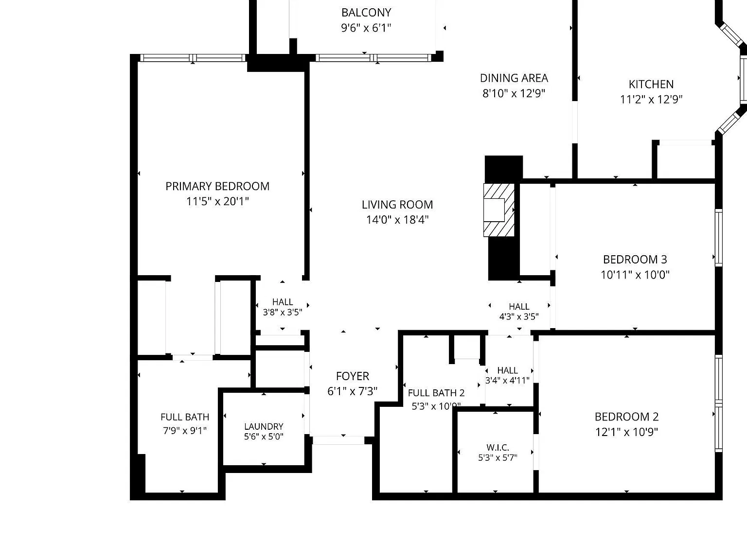 3 bed, 2.0 bath, 1350 sqft, $2,700 — Photo 2