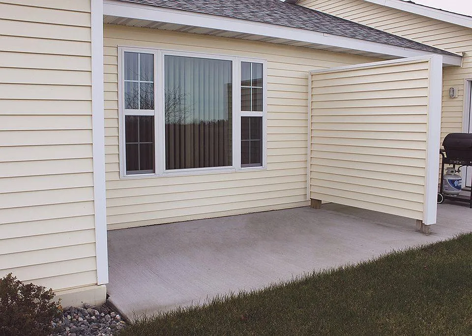 PRIVATE REAR PATIO (PATIO UNITS ONLY)