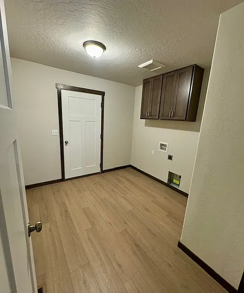 Laundry room/ mud room off of garage