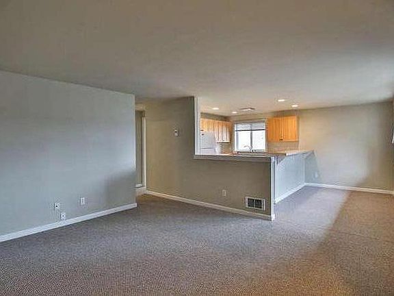 Sunny living and dining