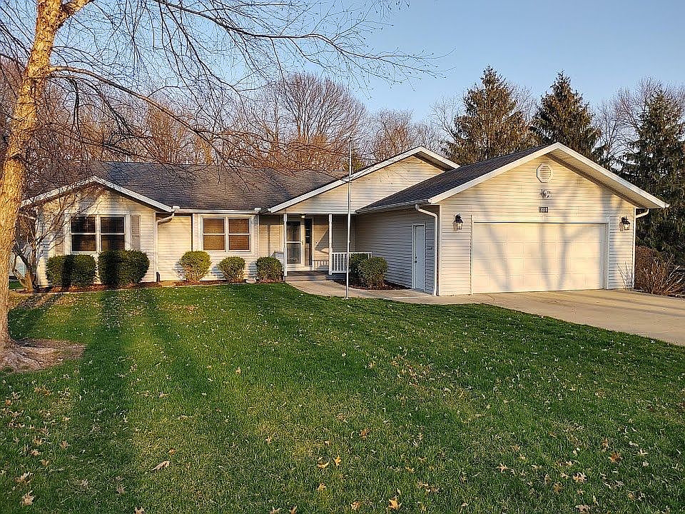 front of house at sunset