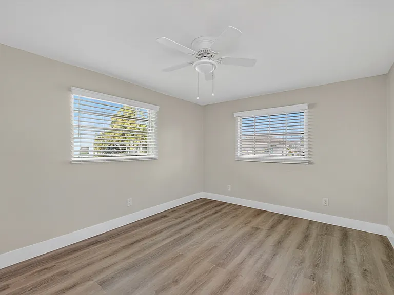 Bedroom with walk-in closet
