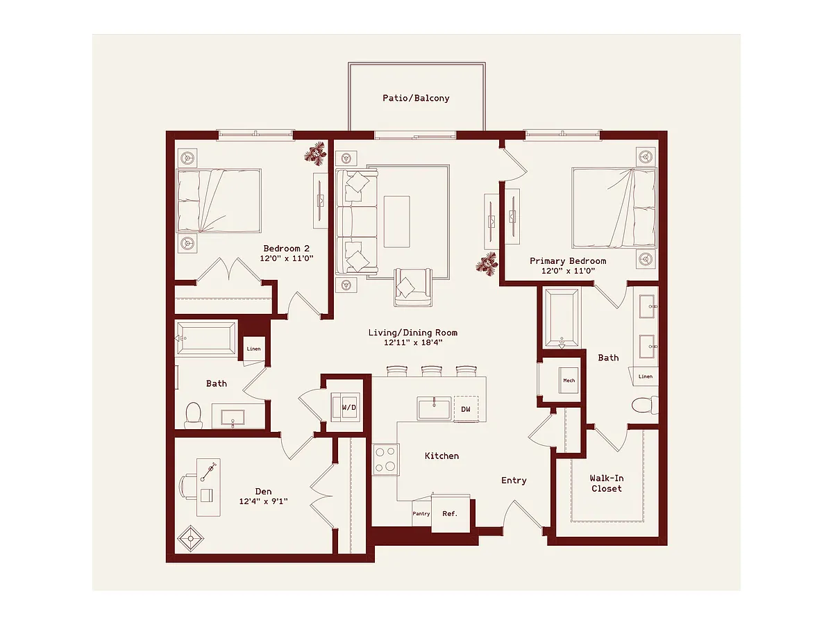 Floor plan Stapleton
