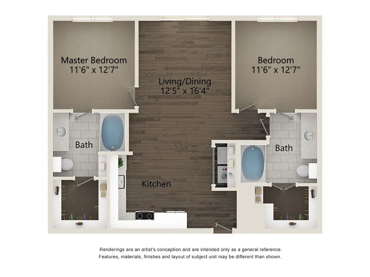 Floor plan Seabiscuit
