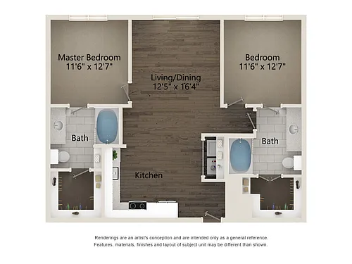 Floor plan Seabiscuit