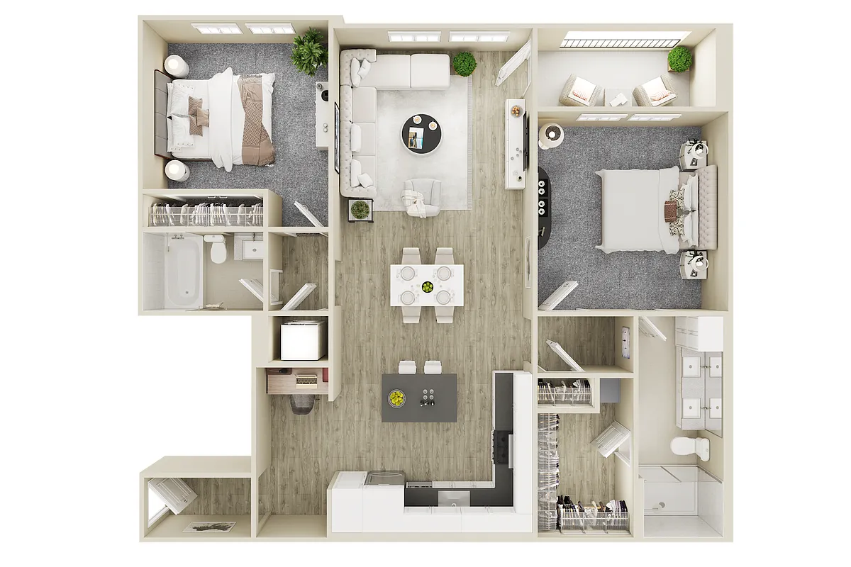 Floor plan B3