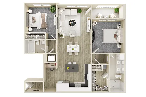 Floor plan B3