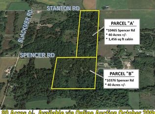 10465 E Spencer Rd PARCEL A, Crystal, MI 48818