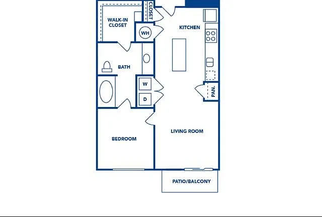 Studio | 1 Bath | 645 SF Studio | 1 Bath | 645 SF