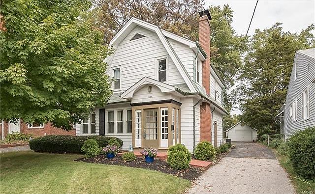 Welcome to 7305 Weil Avenue,  Webster Schools in this desirable Shrewsbury location.  Every attempt was made to embrace the heritage of the home and create an open floor plan that matches today's way of life.  Main Floor Powder Room and yes yes yes...  a 