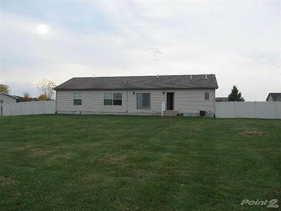 back yard - rear view