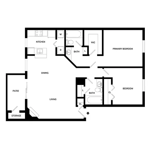 Floor plan B2