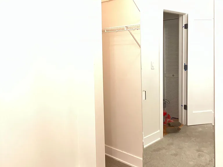 second bedroom large closet