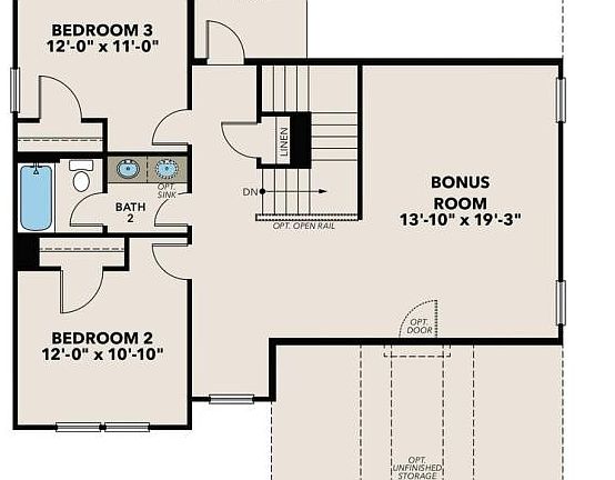 The Ash at Wehunt Meadows Second Floor New