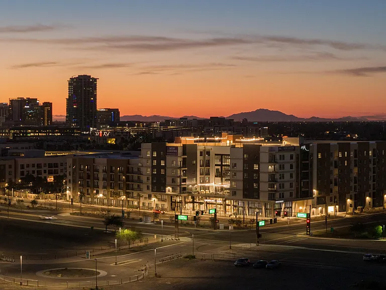 Modera Rio Salado stands at the crossroads of city access and desert views in the heart of Tempe.
