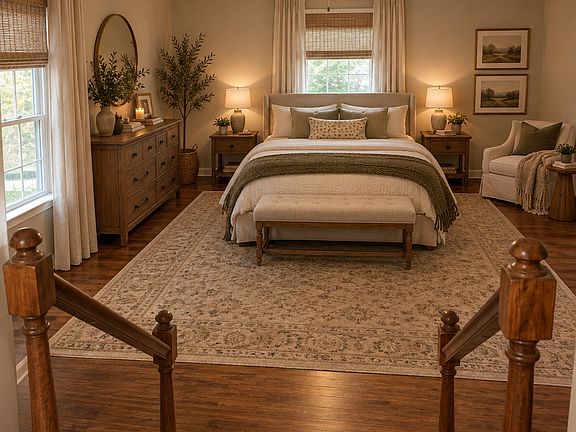 Second level of master bedroom