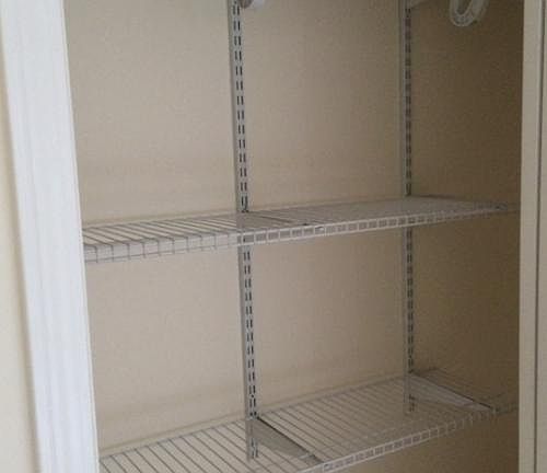 Spacious closet in Bedroom.