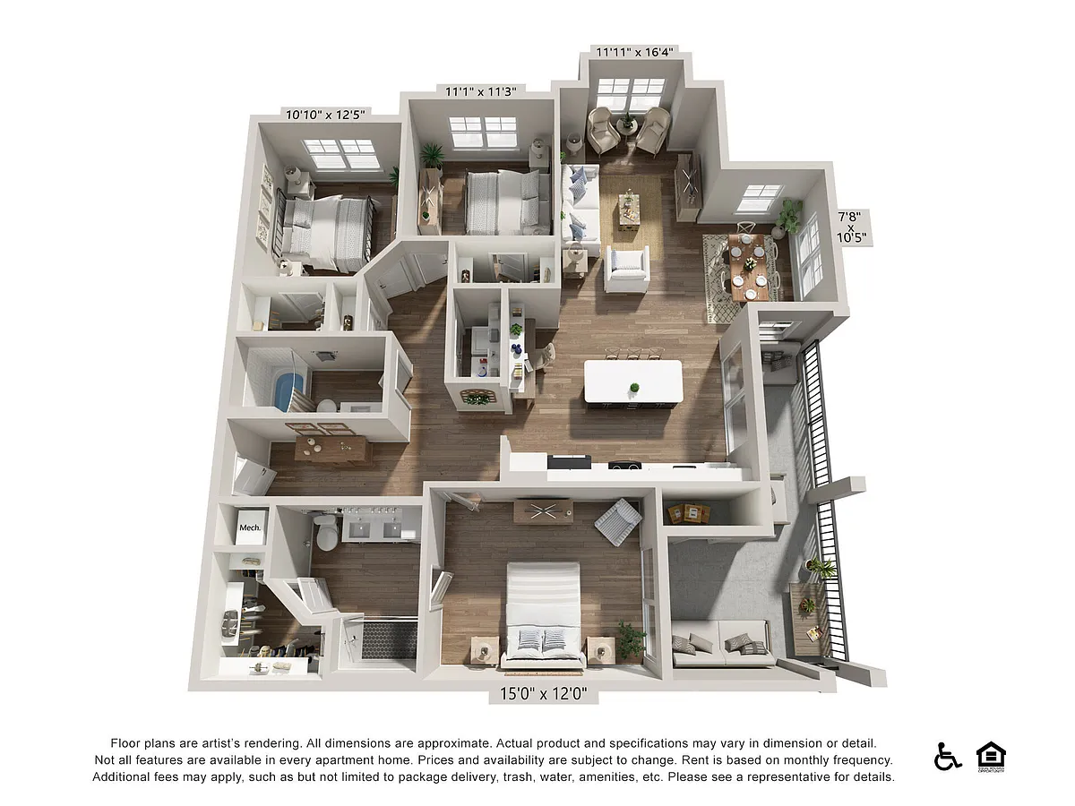 Floor plan Sunflower