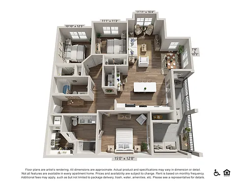 Floor plan Sunflower