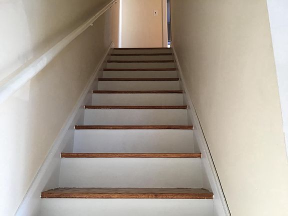Hardwood stairs