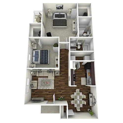 Floor plan B
