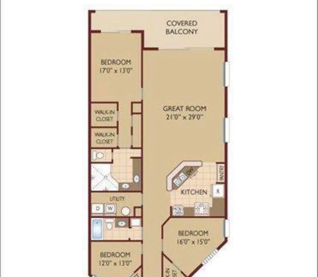 3 bed, 2.0 bath, 2069 sqft, $3,400 — Photo 4